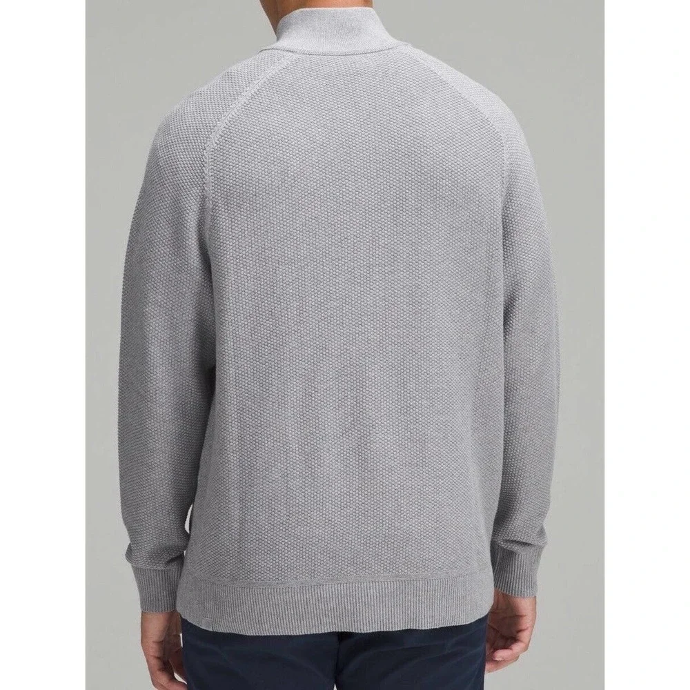 Lululemon Textured Knit Half-Zip Sweater - Picture 2 of 7